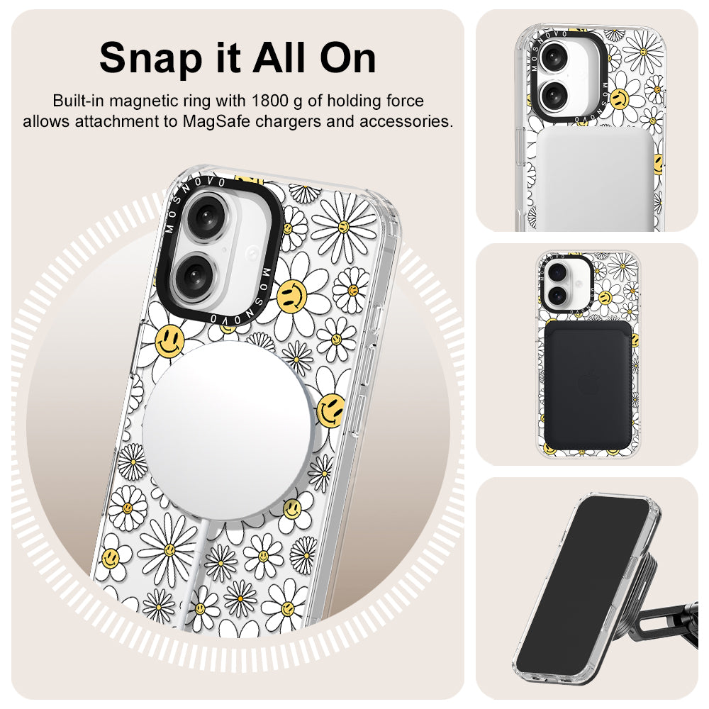 Happy Daisy Blooms Phone Case - iPhone 16 Case