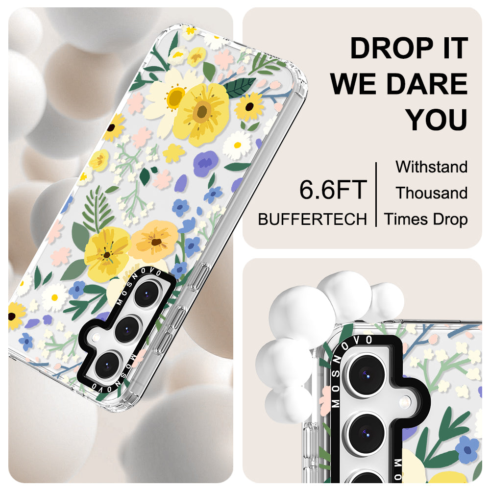 Spring Wild Floral Phone Case - Samsung Galaxy S24 FE Case - MOSNOVO