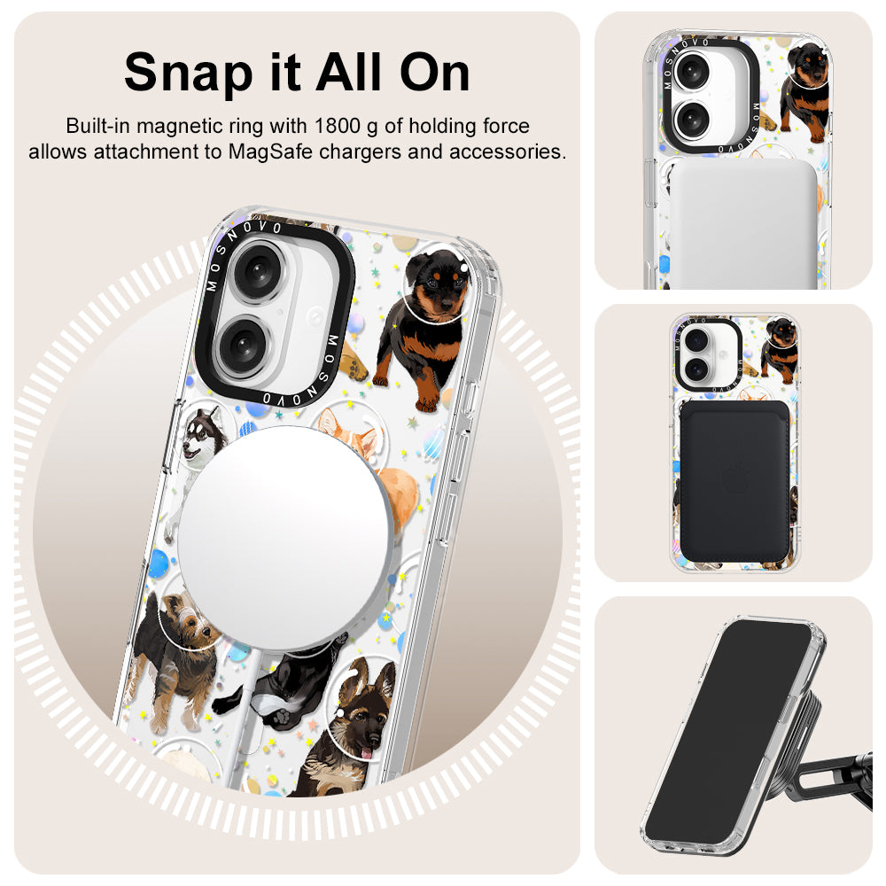 Space Dog Phone Case - iPhone 16 Case - MOSNOVO