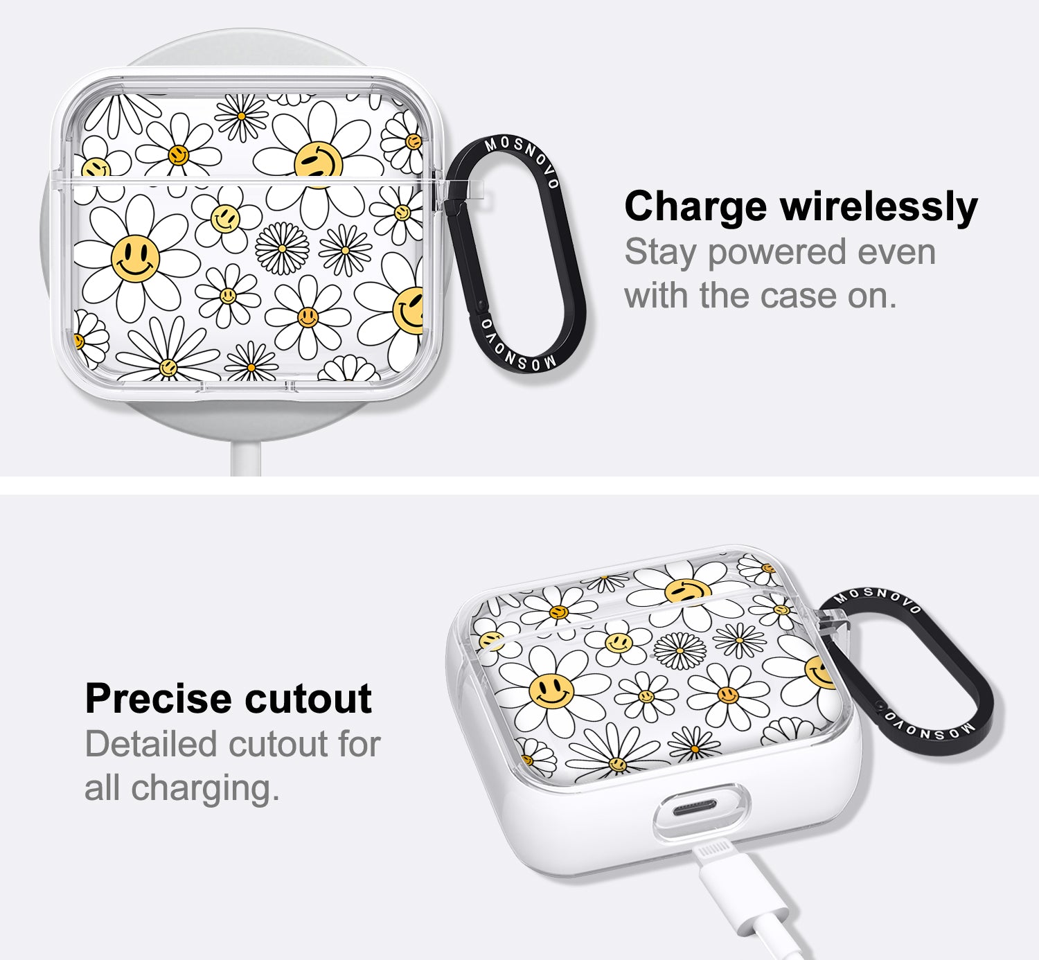 Happy Daisy Blooms AirPods 3 Case (3rd Generation)