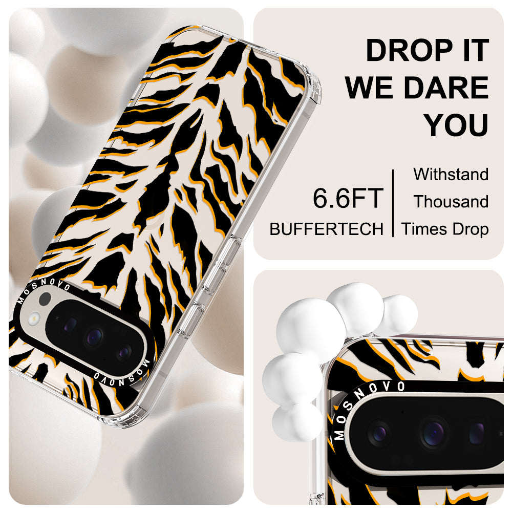 Tiger Print Phone Case - Google Pixel 9 Pro XL Case