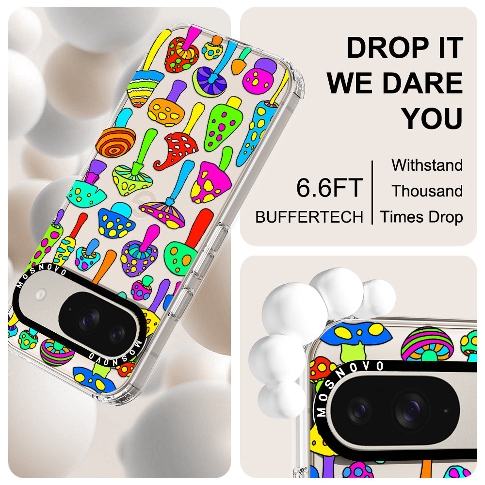 Trippy Wild Mushroom Phone Case - Google Pixel 9 Case