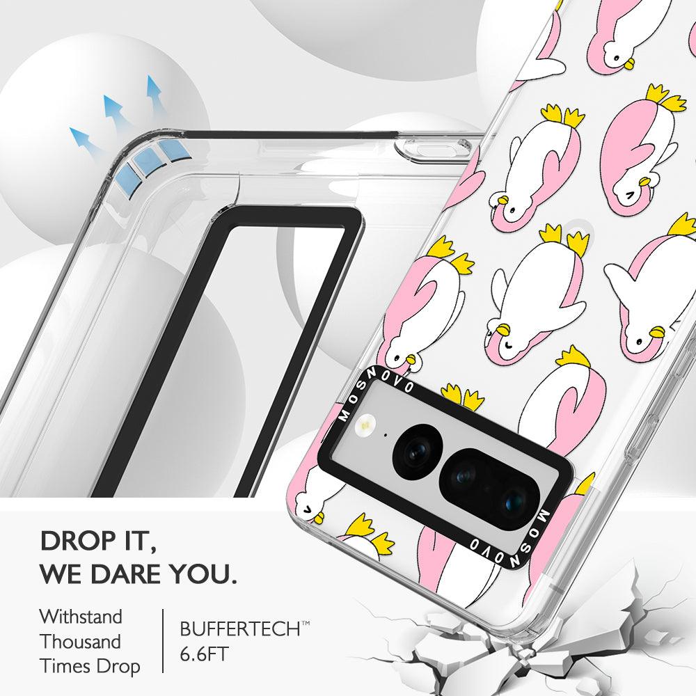 Pink Penguins Phone Case - Google Pixel 7 Pro Case