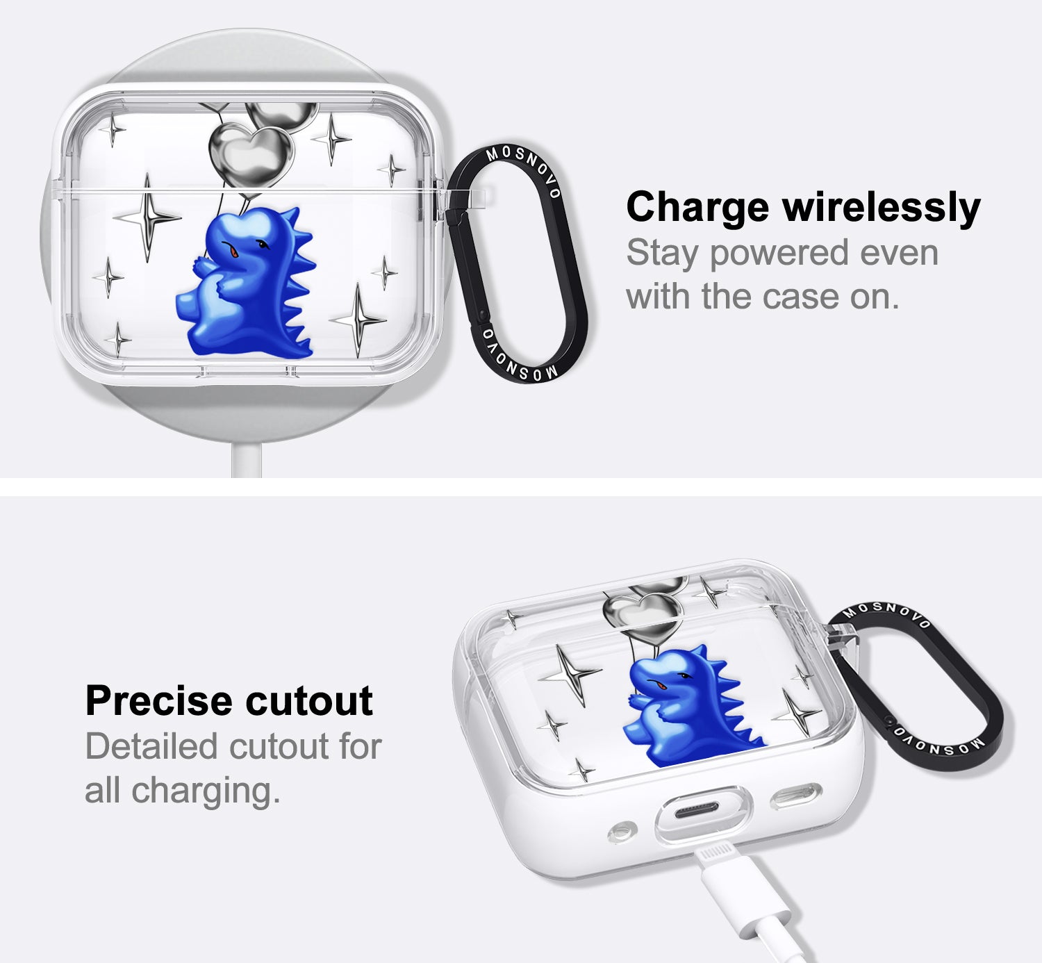 Balloonasaurus AirPods Pro 2 Case (2nd Generation)