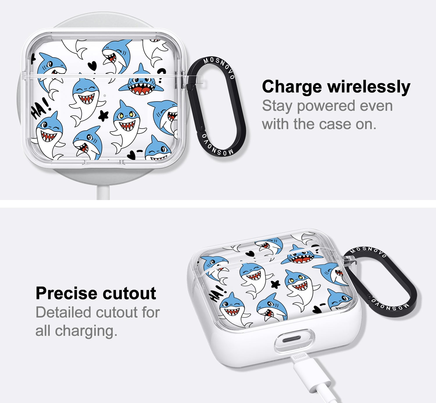 Cute Sharks AirPods 3 Case (3rd Generation)