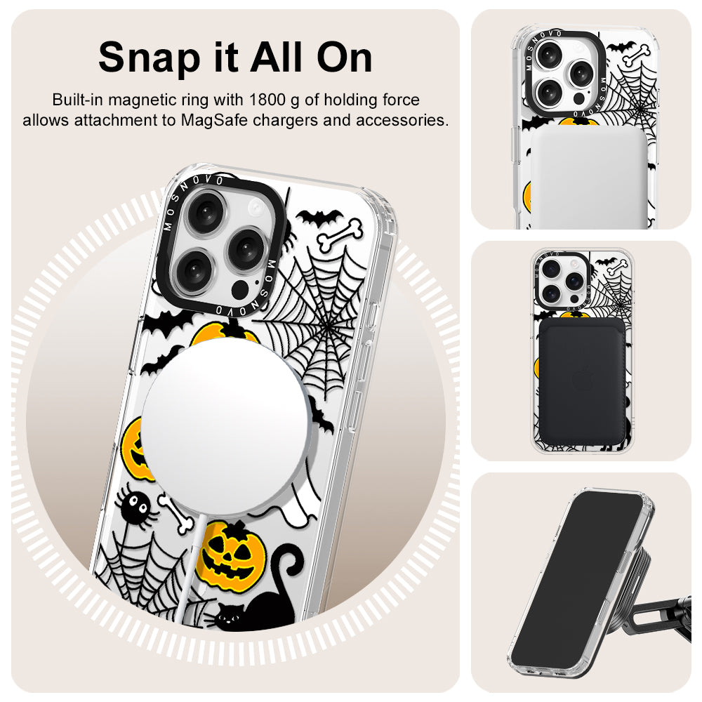 Halloween Pumpkin Phone Case - iPhone 16 Pro Max Case - MOSNOVO