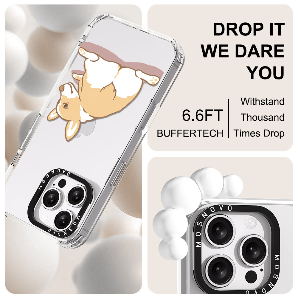 Corgi Dog Phone Case - iPhone 16 Pro Max Case - MOSNOVO