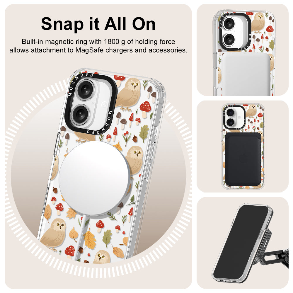 Autumn Owl Phone Case - iPhone 16 Case - MOSNOVO