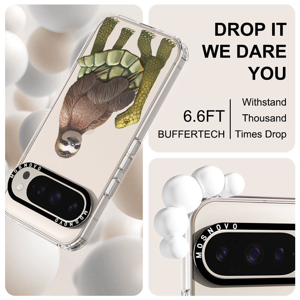 Sloth Turtle Phone Case - Google Pixel 9 Pro XL Case