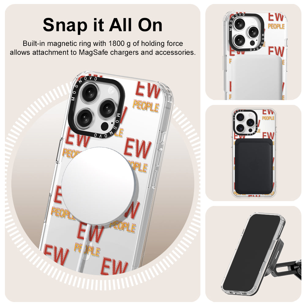 EW People Phone Case - iPhone 16 Pro Max Case - MOSNOVO