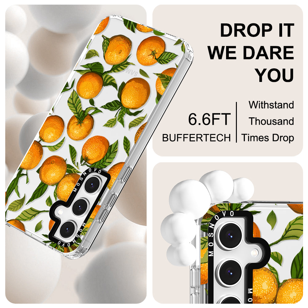 Tangerine Phone Case - Samsung Galaxy S24 FE Case - MOSNOVO