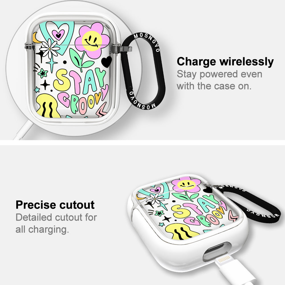 Stay Groovy AirPods 1/2 Case