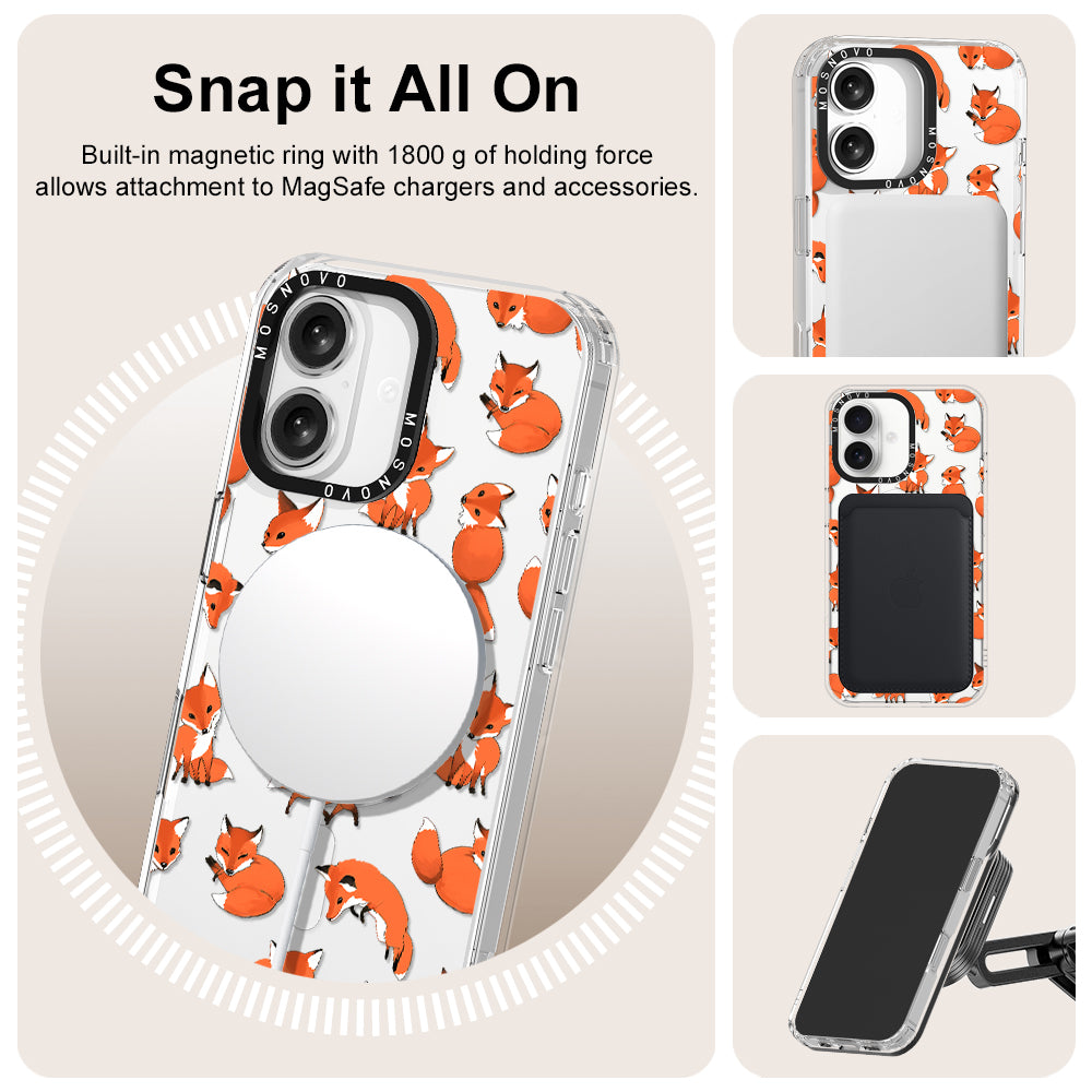 Fox Phone Case - iPhone 16 Plus Case - MOSNOVO