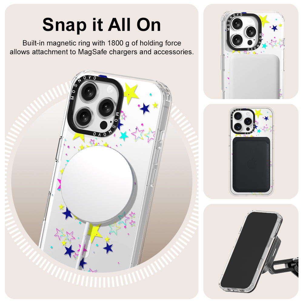 Twinkle Star Phone Case - iPhone 16 Pro Max Case - MOSNOVO