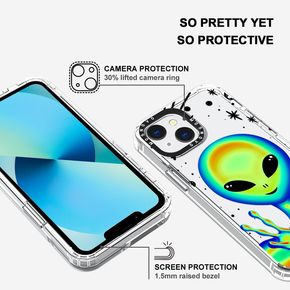 Alien Piece Phone Case - iPhone 13 Case