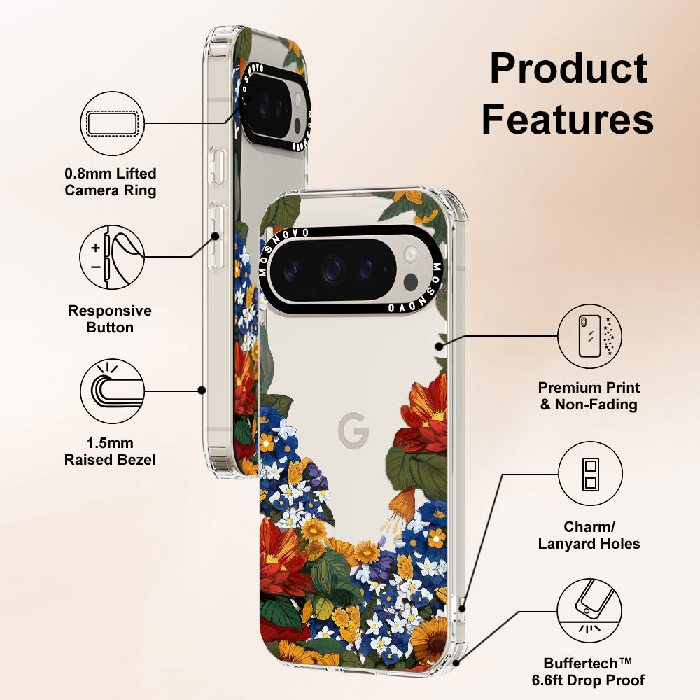 Floral Garden Phone Case - Google Pixel 9 Pro XL Case