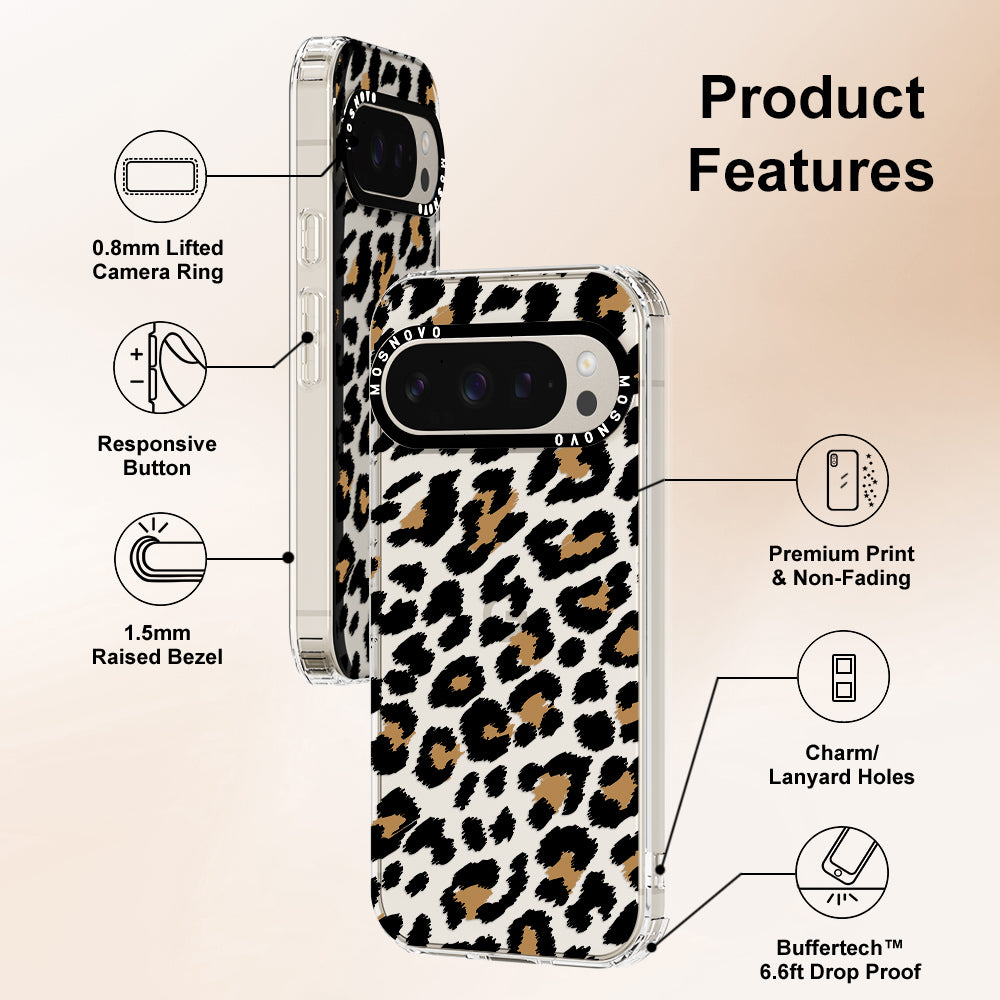 Leopard Print Phone Case - Google Pixel 9 Pro XL Case