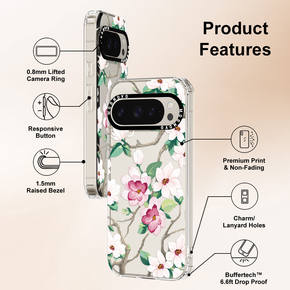 Magnolia Phone Case - Google Pixel 9 Pro Case