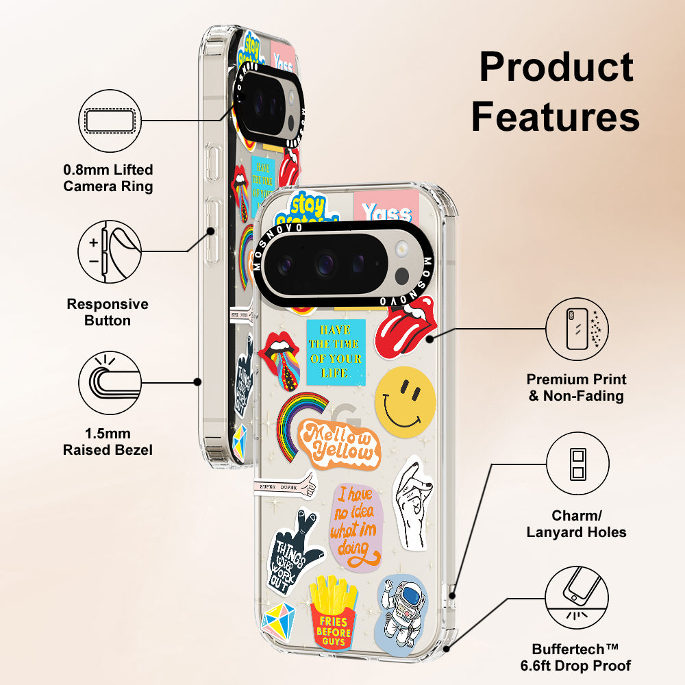 Pop Culture Phone Case - Google Pixel 9 Pro Case