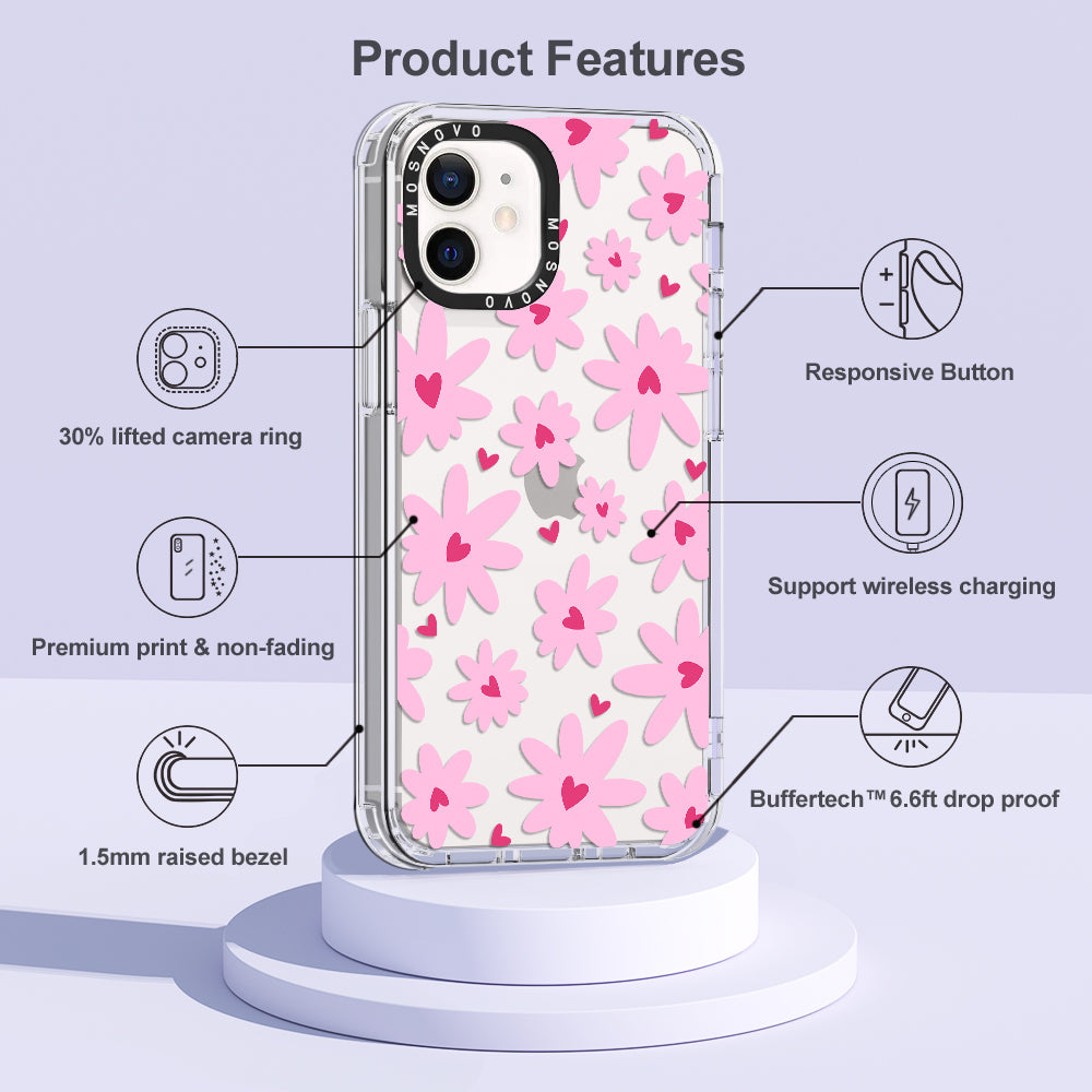 Love in Bloom Phone Case - iPhone 12 Mini Case