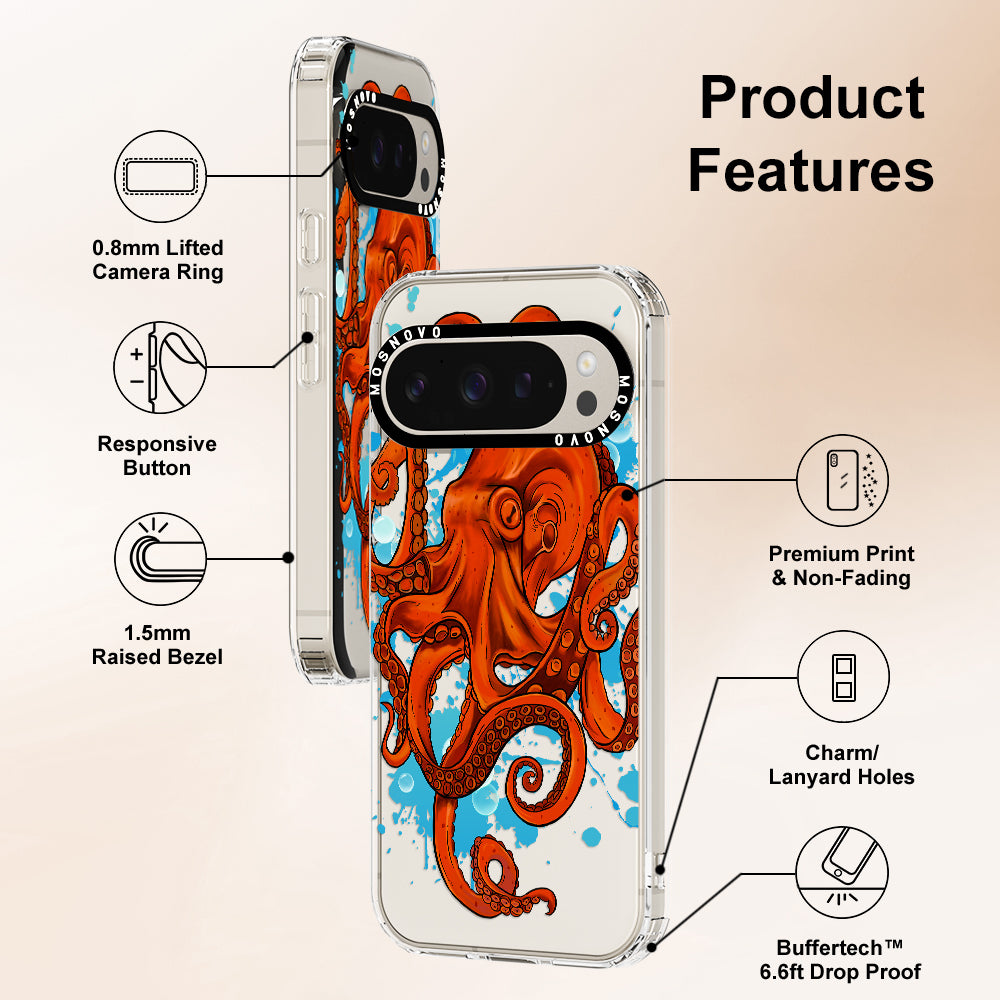 Octupus Phone Case - Google Pixel 9 Pro XL Case