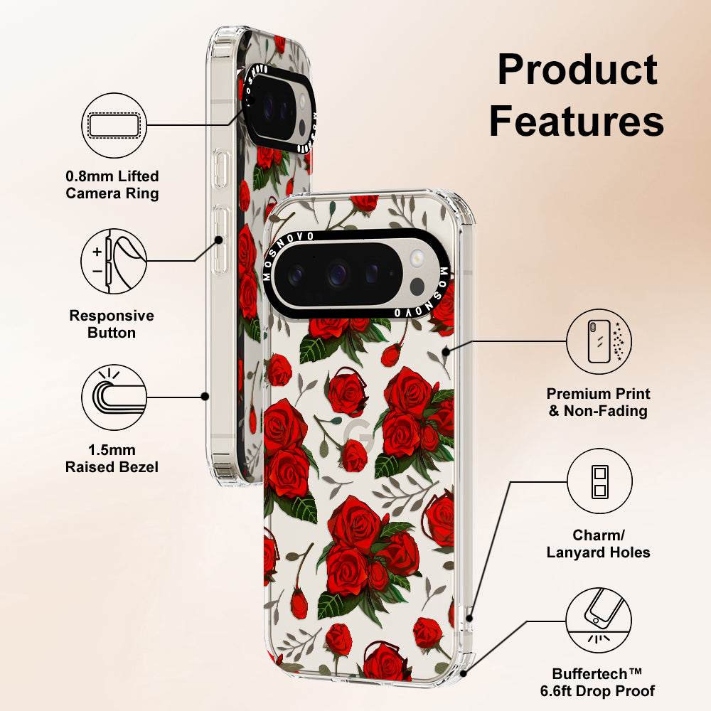 Roses Phone Case - Google Pixel 9 Pro XL Case