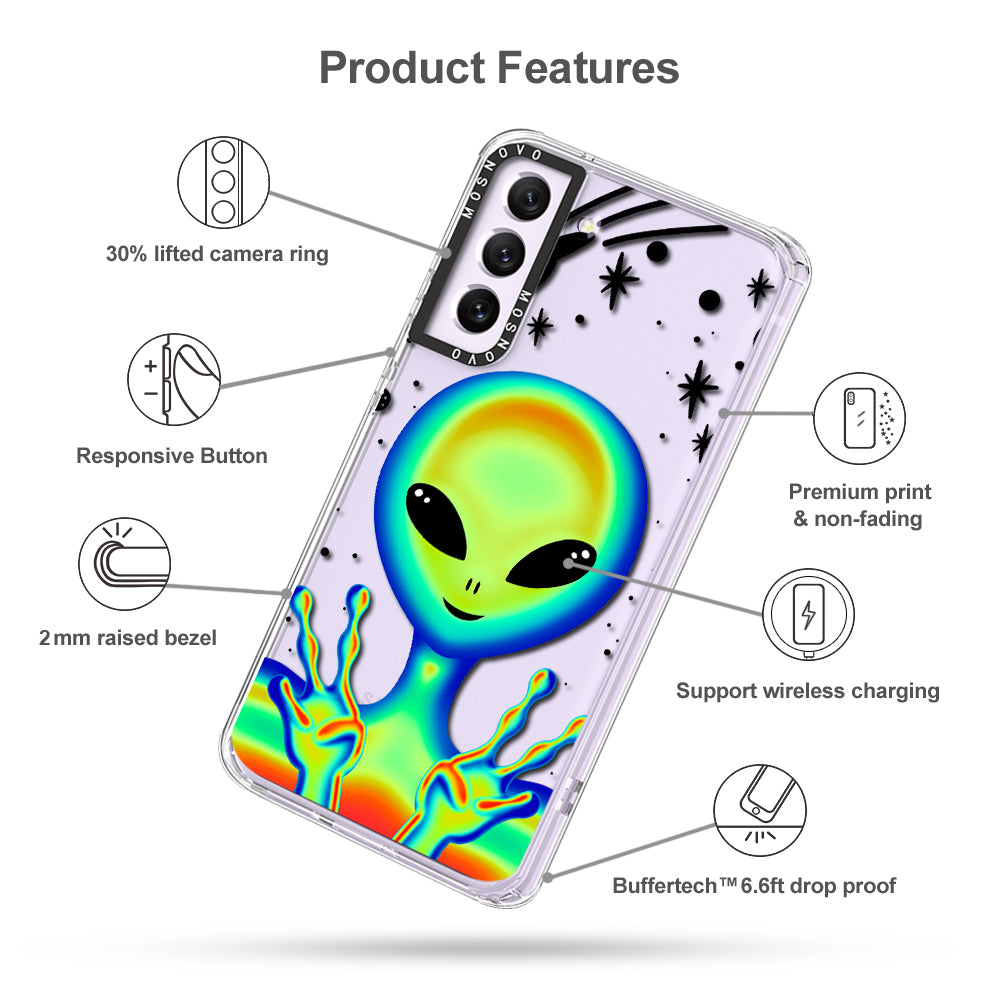 Alien Piece Phone Case - Samsung Galaxy S21 FE Case