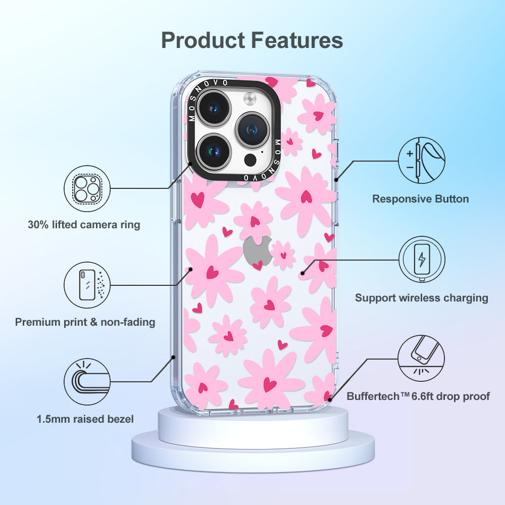 Love in Bloom Phone Case - iPhone 14 Pro Case