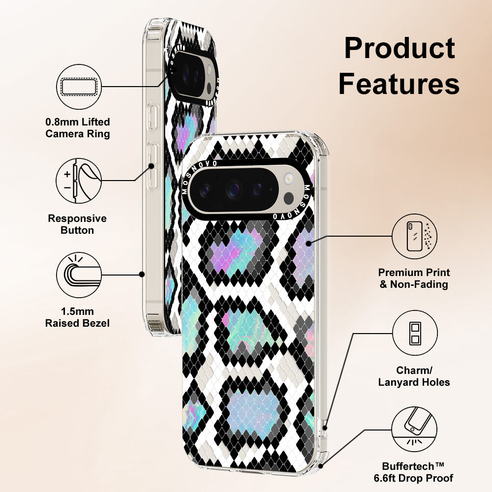 Aurora Snake Print Phone Case - Google Pixel 9 Pro Case