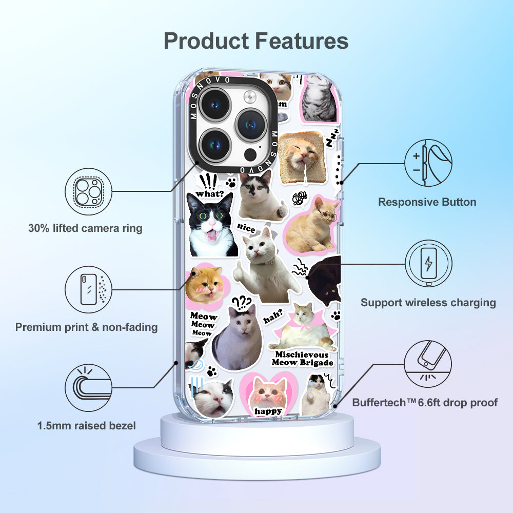 The Cat Brigade Phone Case - iPhone 14 Pro Max Case