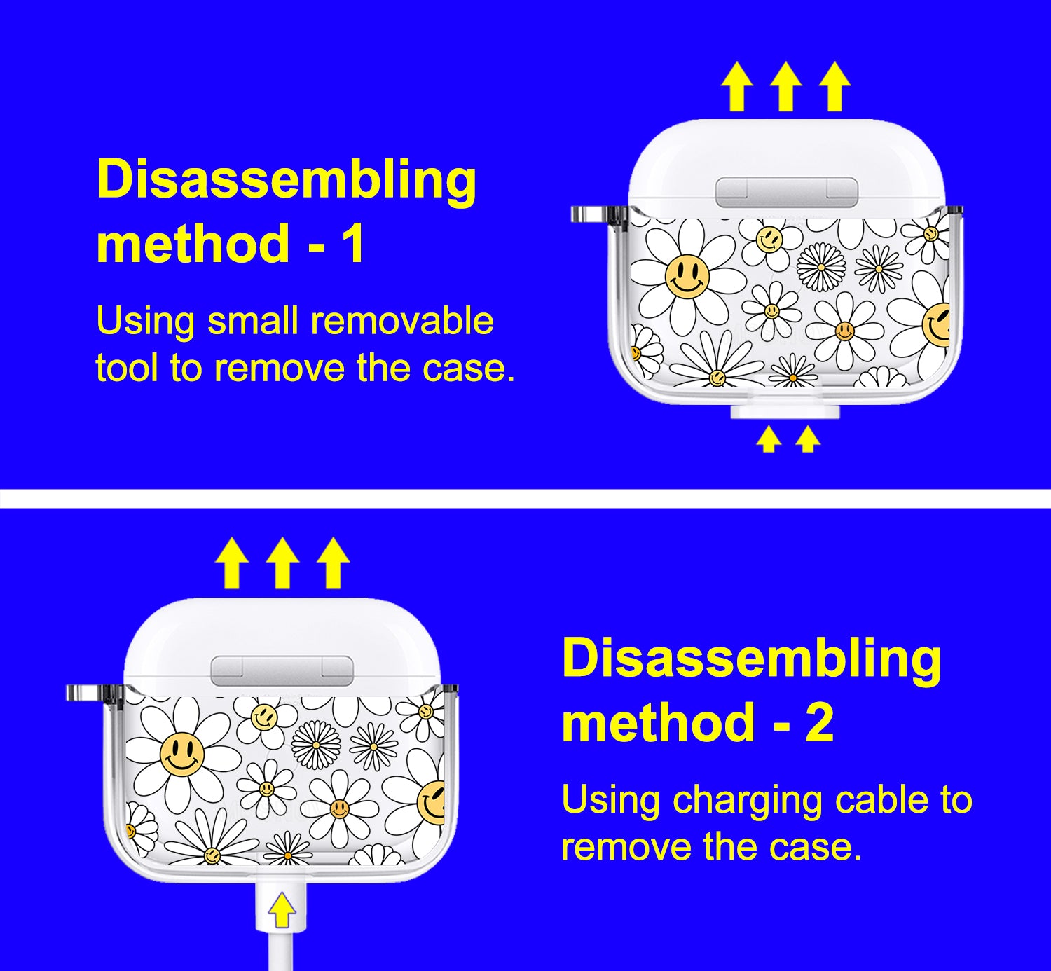 Happy Daisy Blooms AirPods 3 Case (3rd Generation)