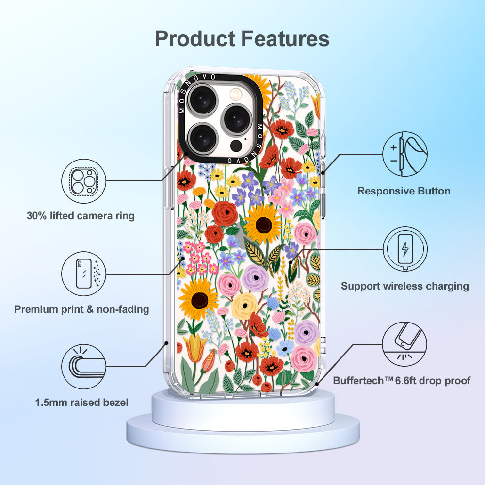 Blossom & Bloom Phone Case - iPhone 15 Pro Max Case