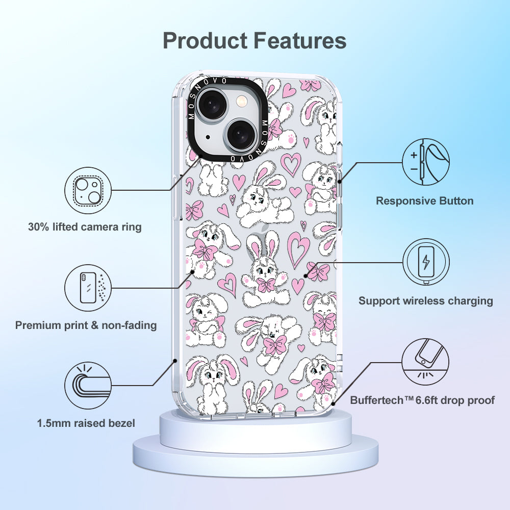 Bunnies Phone Case - iPhone 15 Plus Case