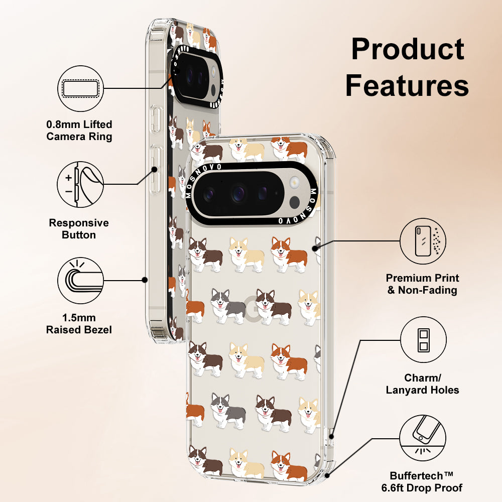 Adorable Corgi Phone Case - Google Pixel 9 Pro XL Case