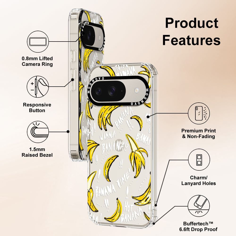 Banana Banana Phone Case - Google Pixel 9 Case