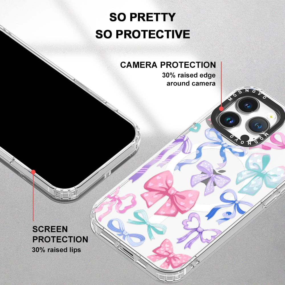 Bows Phone Case - iPhone 14 Pro Max Case