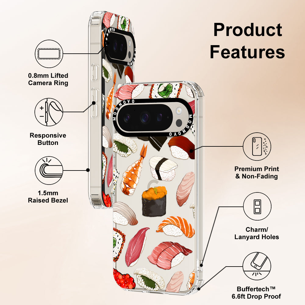 Sushi Phone Case - Google Pixel 9 Pro Case