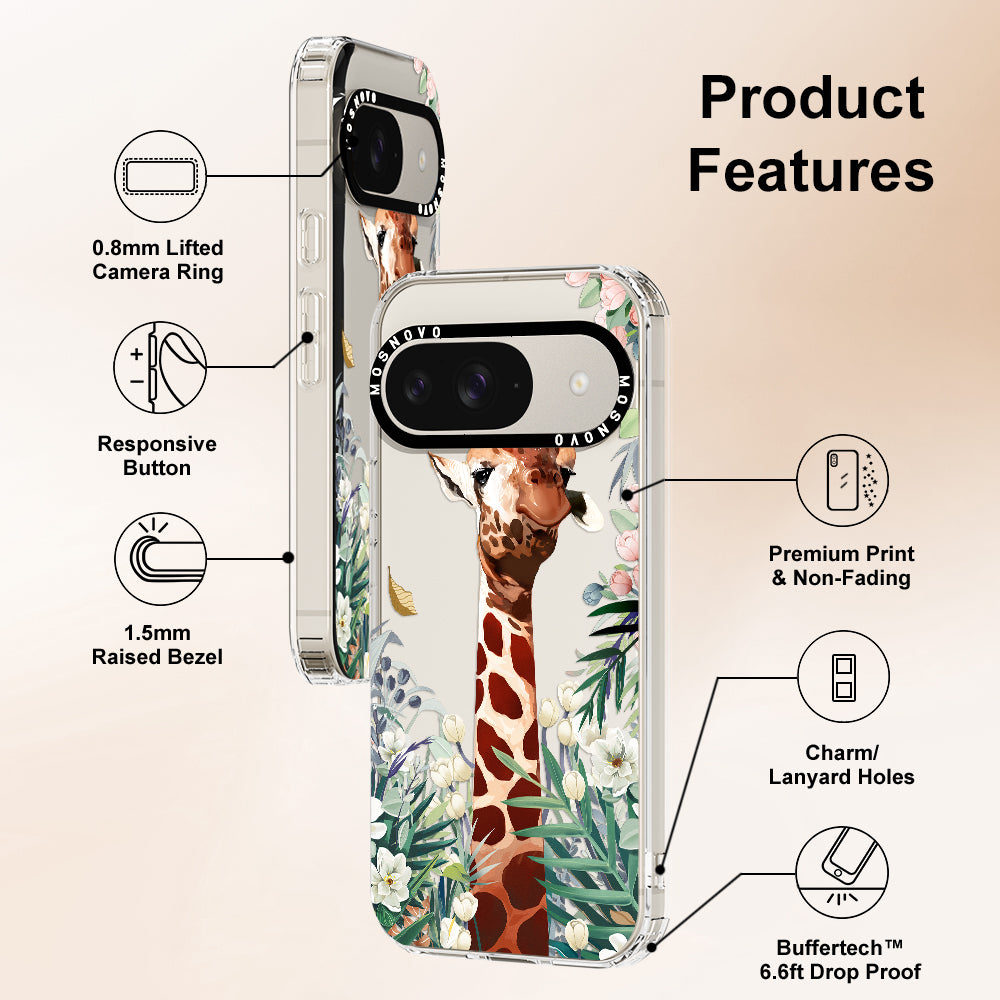 Giraffe Garden Phone Case - Google Pixel 9 Case