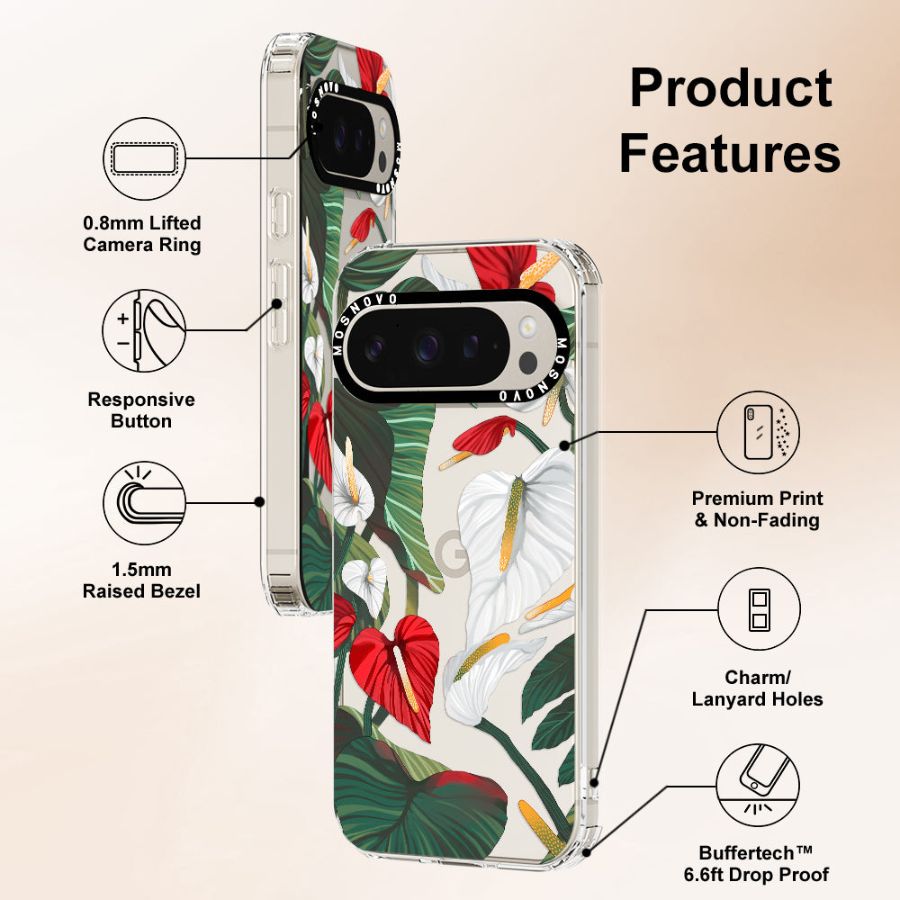 Anthurium Phone Case - Google Pixel 9 Pro Case