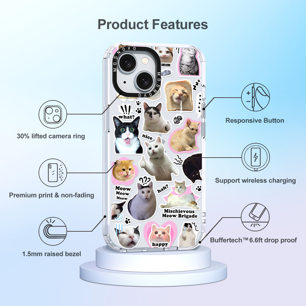 The Cat Brigade Phone Case - iPhone 15 Case