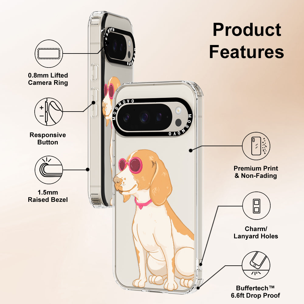 Cute Beagle Phone Case - Google Pixel 9 Pro Case