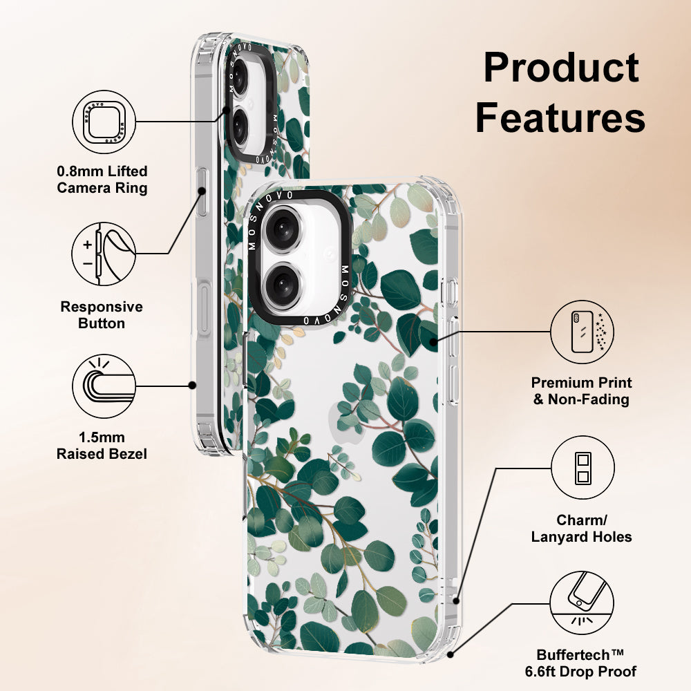 Eucalyptus Phone Case - iPhone 16 Case - MOSNOVO