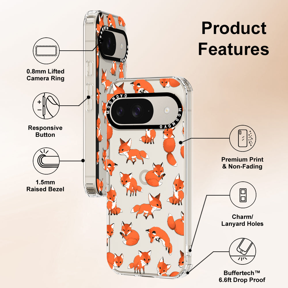 Cute Fox Phone Case - Google Pixel 9 Case