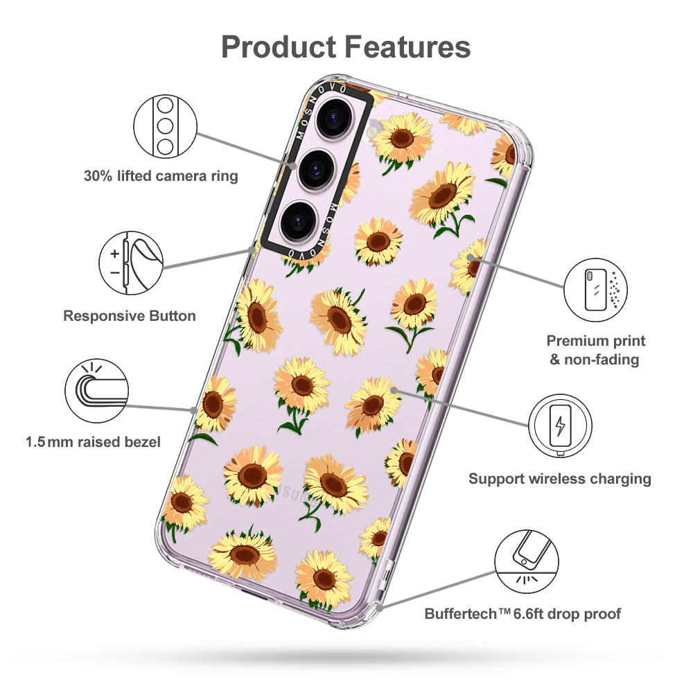 Sunflowers Phone Case - Samsung Galaxy S23 Plus Case