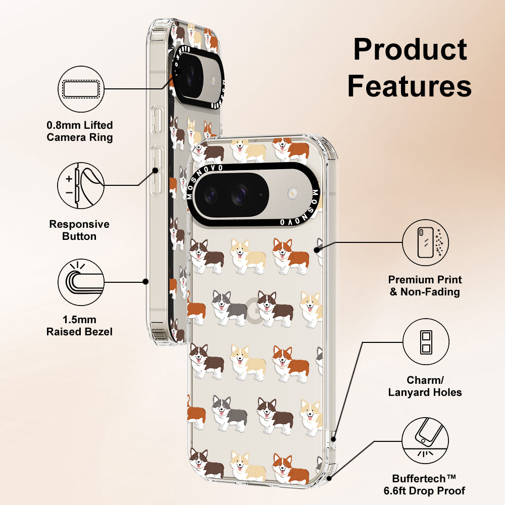 Adorable Corgi Phone Case - Google Pixel 9 Case