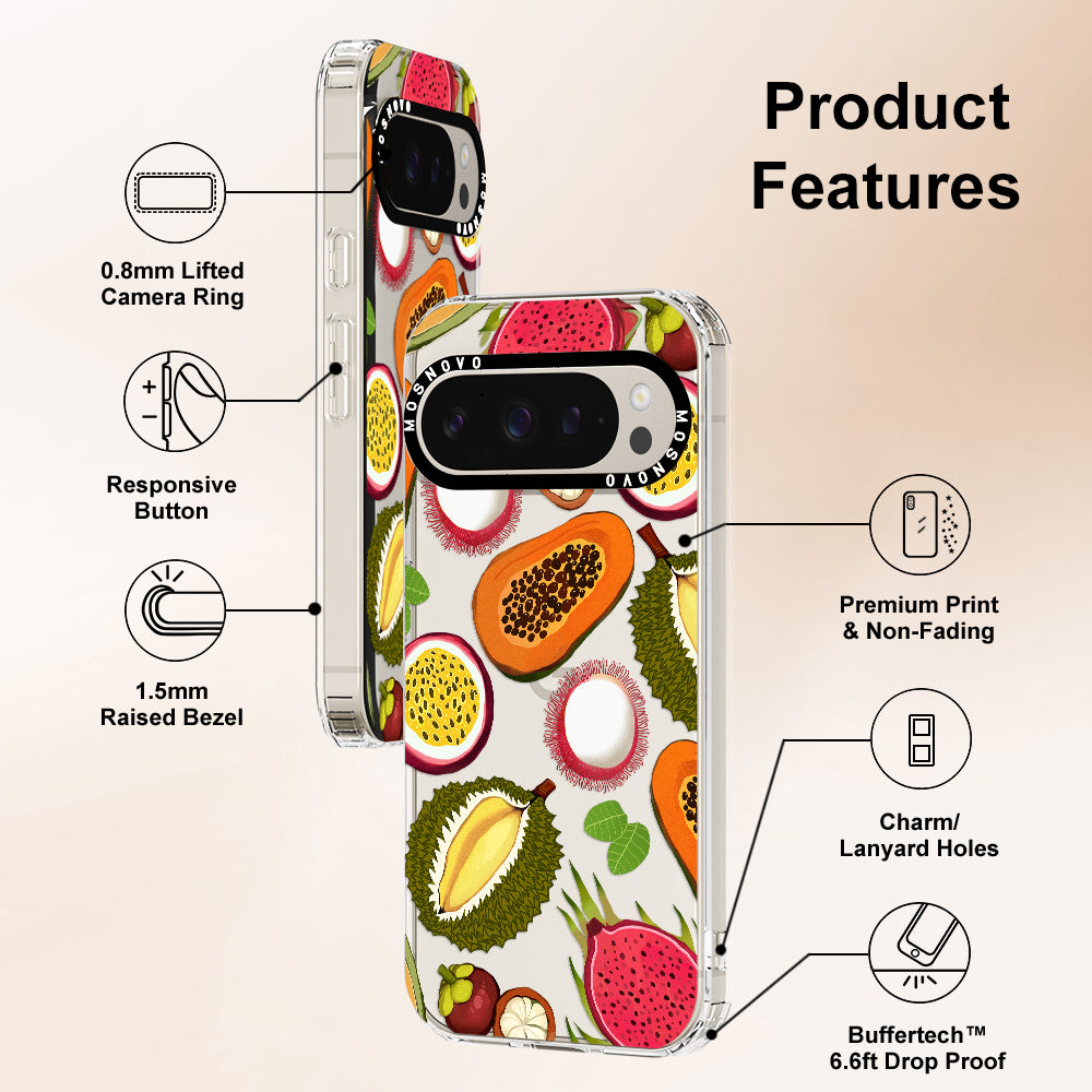 Tropical Fruits Phone Case - Google Pixel 9 Pro Case