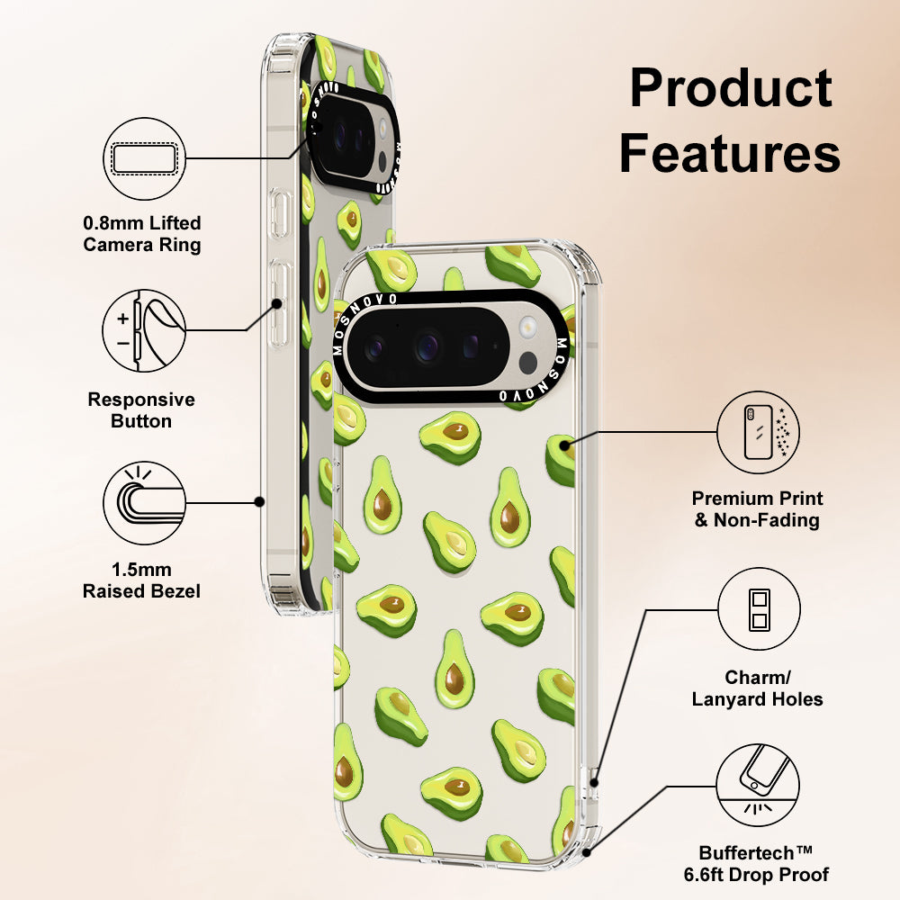 Avocado Phone Case - Google Pixel 9 Pro Case