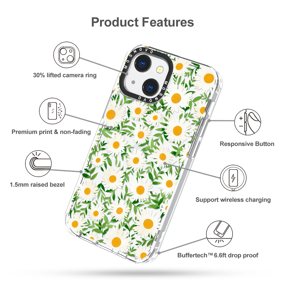 Daisies Phone Case - iPhone 13 Mini Case