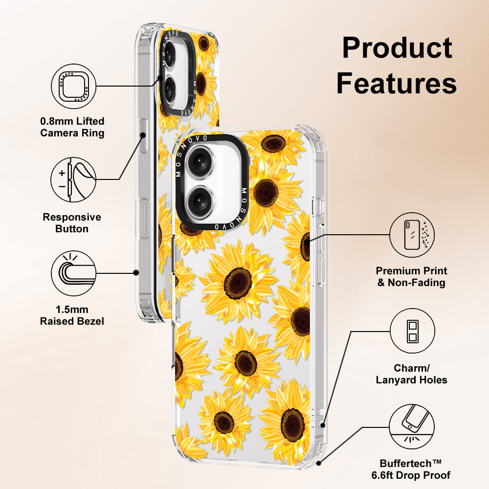 Sunflowers Phone Case - iPhone 16 Case - MOSNOVO