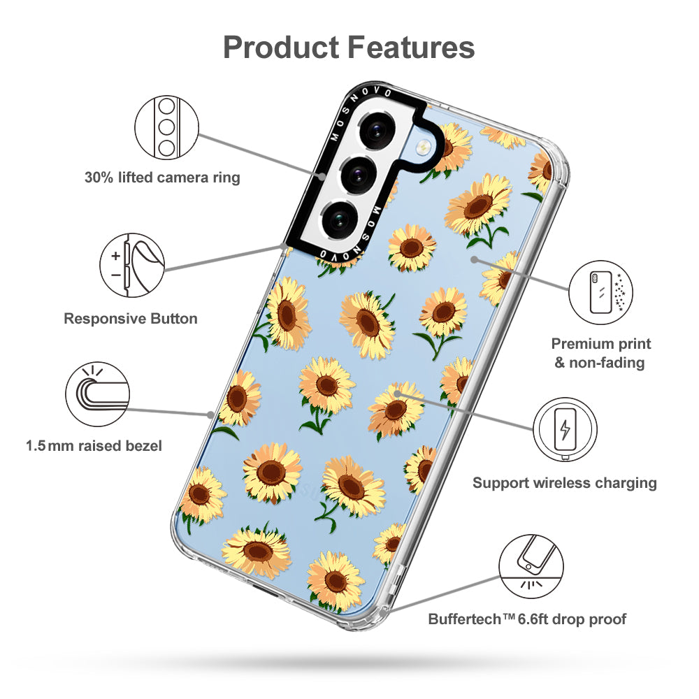 Sunflowers Phone Case - Samsung Galaxy S22 Plus Case